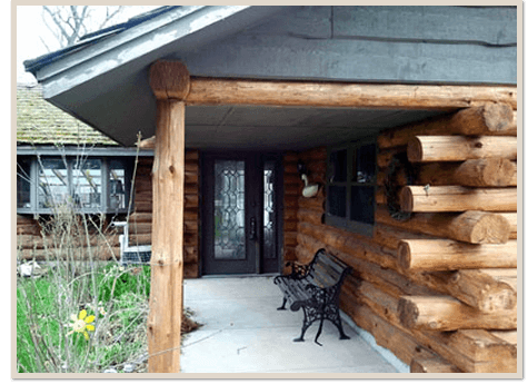 Lake Redstone Log Home Restoration near me